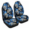 Car Seat Cover All-Inclusive Classic Skull Printing Universal Cross-Border