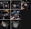 Automotive Interior Dad Diamond Crown Headrest Pillow