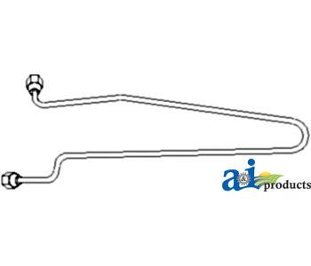A-163472AS Injection Line, #2 Cylinder PN: 163472AS