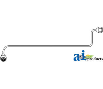 A-163476AS Injection Line, #6 Cylinder PN: 163476AS