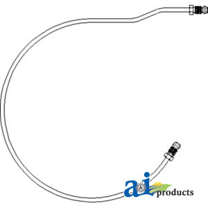 A-1667052M93 Tube Assembly, Fuel Line PN: 1667052M93