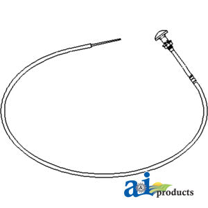 A-1667640M1 Cable, Fuel Stop/ Shutoff PN: 1667640M1