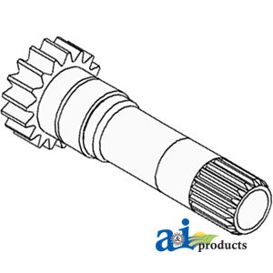 A-1671704M91 Pinion Shaft, PTO PN: 1671704M91