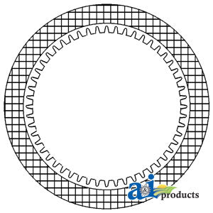 A-523552M1 Disc, PTO & Multi Power, Metallic Lining PN: 523552M1