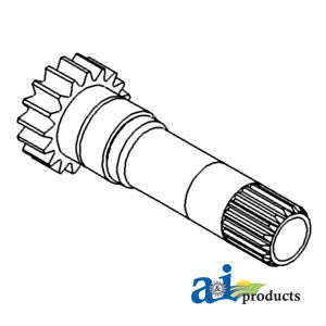 A-1677740M1 Input Shaft, Transmission PN: 1677740M1