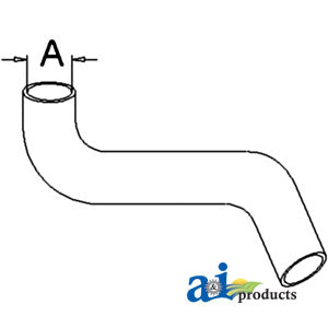 A-1692004M1 Radiator Hose, Top PN: 1692004M1