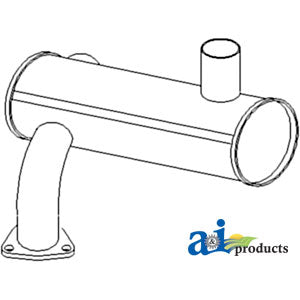 A-1694961M5 Muffler PN: 1694961M5