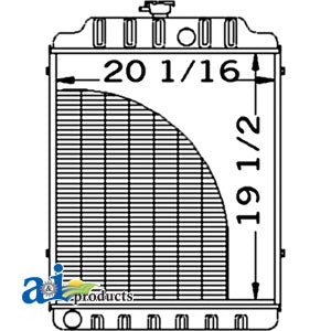 A-1695721M2 Radiator PN: 1695721M2