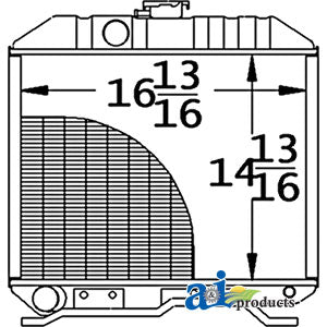 A-17331-72060 Radiator PN: 17331-72060