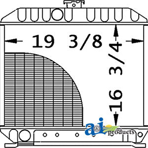 A-17365-72060 Radiator PN: 17365-72060