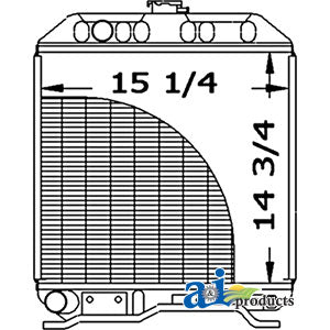 A-17367-72060 Radiator PN: 17367-72060