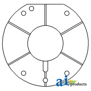 A-180408M2 Plate, Planetary Cover, Front PN: 180408M2