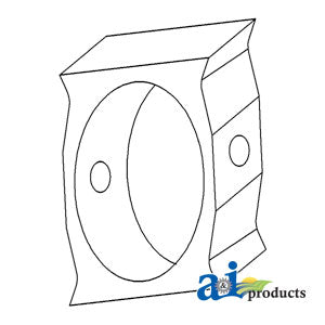 A-180925M2 Camblock, Hydraulic Pump Rear PN: 180925M2