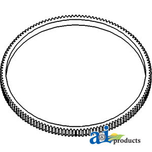 A-1813752C1 Ring Gear, Flywheel PN: 1813752C1