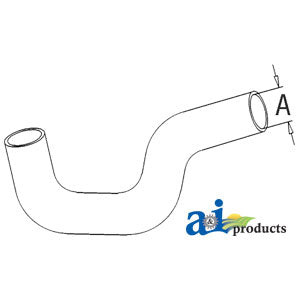 A-184325M1 Radiator Hose, Lower PN: 184325M1