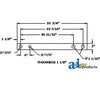 A-184611M1 Drawbar, Economy PN: 184611M1
