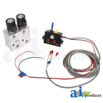 A-18550 Hyd. Multiplier, 2 Circuit Switchbox w/o Couplers, 12VDC PN: 18550