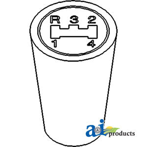 A-1862400M1 4 SPEED KNOB PN: 1862400M1