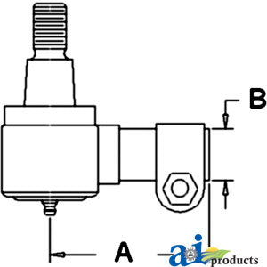 A-186796C1 Cylinder End PN: 186796C1