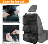 Molle Nylon Tactical Car Seat Organiser Front Seat Back Storage
