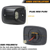 For 1995-2004 Tacoma Red OLED Tube LED License Plate Light Lamp Housing