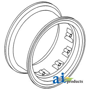 A-RW13288 Rim, Rear Wheel 13