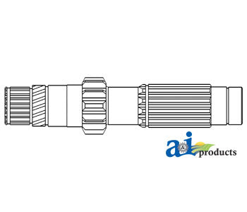 A-189391M92 Countershaft, Multipower Transmission PN: 189391M92