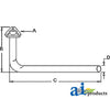 A-189678M91 Exhaust Pipe PN: 189678M91