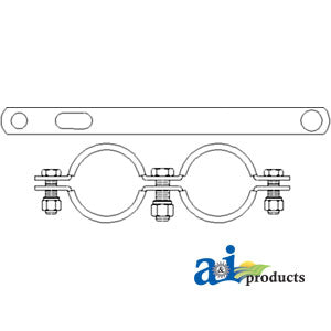 A-1900970M1 Hyd. Double Breakaway Clamp PN: 1900970M1