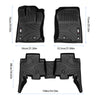 All Weather TPE Custom Fit Floor Liner For 4Runner 2013-2024 & For Lexus