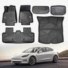 All-Weather TPE Floor Mats For Tesla Model Y 2021-2022 - Waterproof, 6 PCS Set