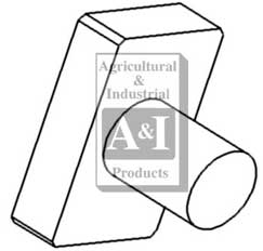 A-190980M1 Fork Shoe Guide, Differential Lock PN: 190980M1