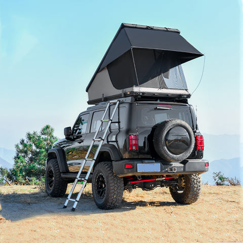 Roof Top Tent  Van SUV Truck Car Overland Tent Camping  2-3 Person With Ladder