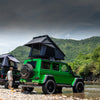 Roof Top Tent  Van SUV Truck Car Overland Tent Camping  2-3 Person With Ladder