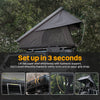 Roof Top Tent  Van SUV Truck Car Overland Tent Camping  2-3 Person With Ladder