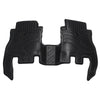 Stain-resistant TPE Car Floor Mats Black 3 PCS For Jeep Wrangler JL 2018 4 Doors