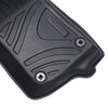Stain-resistant TPE Car Floor Mats Black 3 PCS For Jeep Wrangler JL 2018 4 Doors