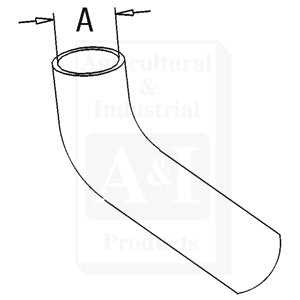 A-194299M1 Radiator Hose, Top PN: 194299M1