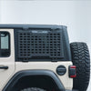 Rear Window Molle Panel System For 2018-2024 Jeep Wrangler JL 4Doors