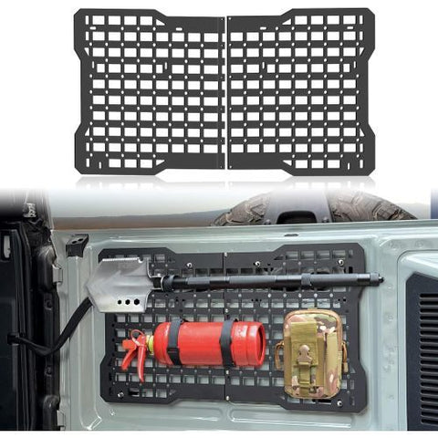 OFF ROAD Tailgate Storage Panel Steel Cargo Holder Ford Bronco  2021-23 2-4 Door