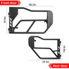 Tube Doors With Side View Mirror For 2018-2024 Wrangler JL JLU