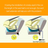 2Pcs Car Seat Belt Extender 9in Buckle Tongue