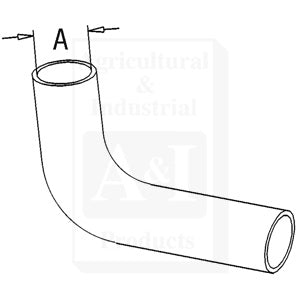 A-194734M1 Radiator Hose, Top PN: 194734M1