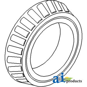 A-195162M1 Bearing Cone, Rear Axle Outer PN: 195162M1