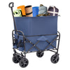 Extention Foldable Wagon Cart Heavy Duty Utility Cart  Grocery Cart For 225lbs