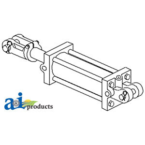 A-2512DB Cross Dbl Acting Cylinder PN: 2512DB