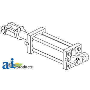 A-208ASAE25 2X8 Dbl Acting Cylinder, 2500 PSI PN: 208ASAE25