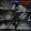 TPE Floor Mats Tesla Model Y 2021-2022 Model 3 2023-2025 Full Coverage 6 PCS