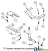 A-3034 Spindle, (check dimensions) PN: 3034