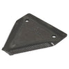 A-211-211-C black 11ga top serrated, 2 hole PN: 211-211-C